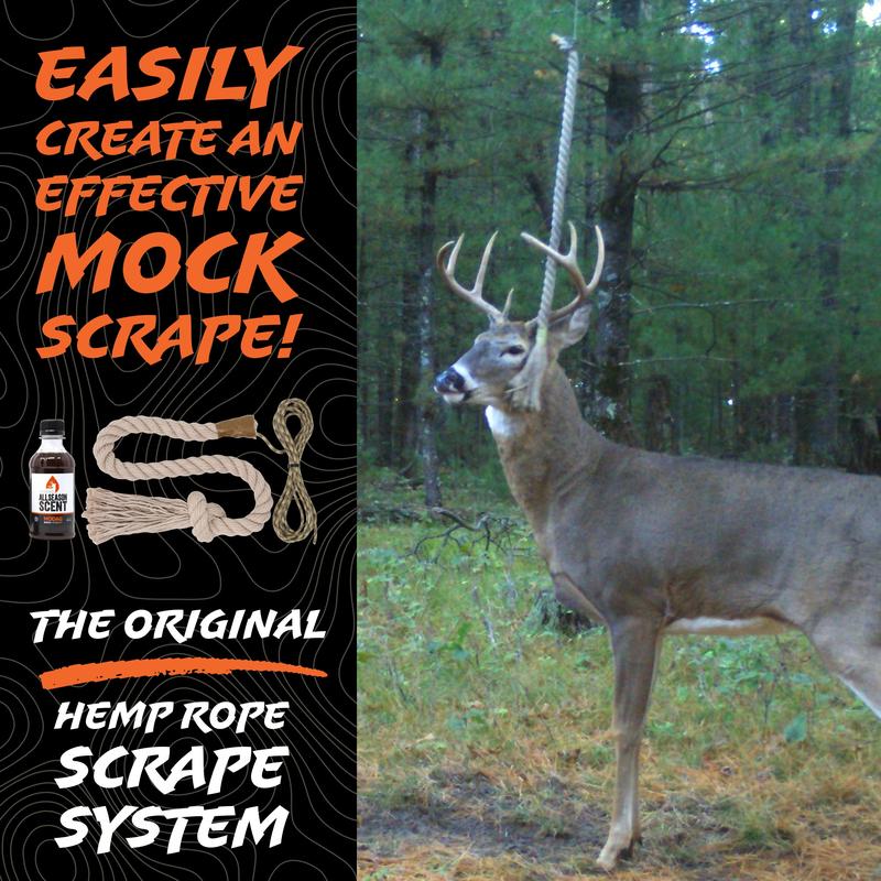Hemp Deer Scent Rope