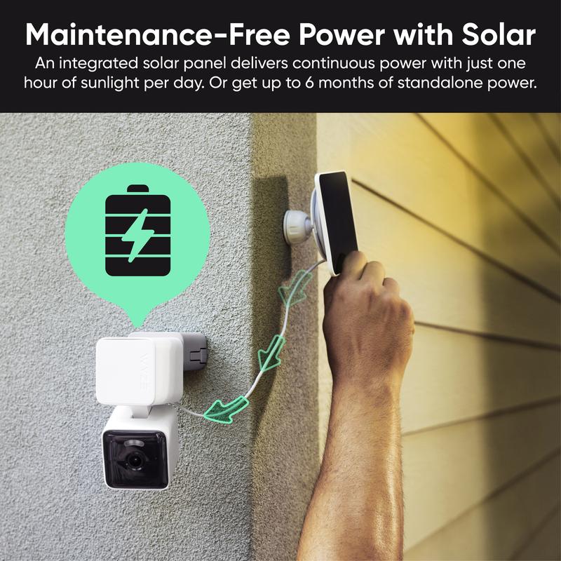 360° Solar Security Camera