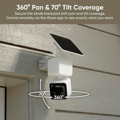 360° Solar Security Camera