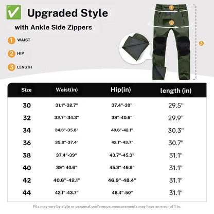 Fleece-Lined Winter Work Pants