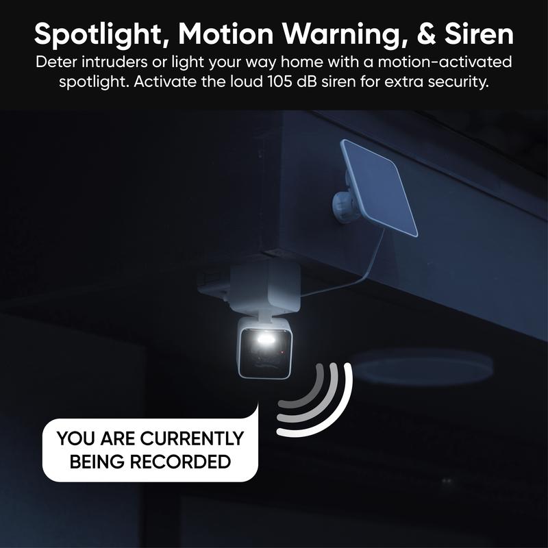 360° Solar Security Camera
