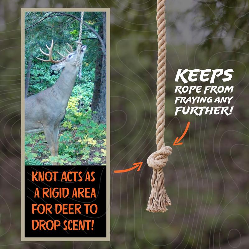 Hemp Deer Scent Rope