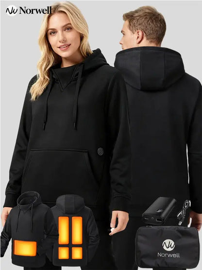 Heated Winter Jacket & Hoodie